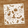 Evyre Scrapbooking Halloween Party 6x6 Inch Masking Stencil (ST012) Evyre Scrapbooking Halloween Party 6x6 Inch Masking Stencil (ST012)