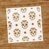 Evyre Scrapbooking Día de los Muertos 6x6 Inch Masking Stencil (ST014)