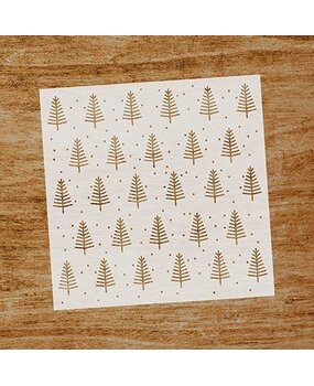 Evyre Scrapbooking Fir Trees 6x6 Inch Masking Stencil (ST017)