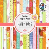 Ursus Happy Day 6x6 Inch Paper Pack (41080002)