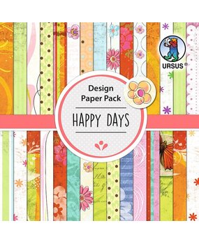 Ursus Happy Day 6x6 Inch Paper Pack (41080002) Ursus Happy Day 6x6 Inch Paper Pack (41080002)