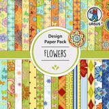Ursus Flowers 6x6 Inch Paper Pack (41080003)