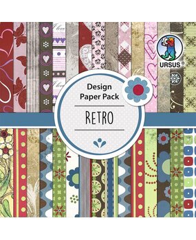 Ursus Retro 6x6 Inch Paper Pack (41080004) Ursus Retro 6x6 Inch Paper Pack (41080004)