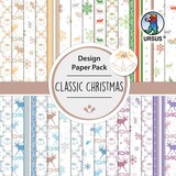 Ursus Classic Christmas 6x6 Inch Paper Pack (41080006)