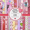 Ursus Love 6x6 Inch Glitter Paper Pack (41090002) Ursus Love 6x6 Inch Glitter Paper Pack (41090002)