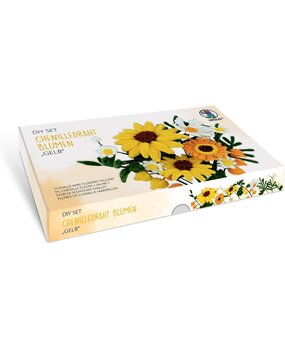 Ursus Chenilledraad Bloemen Set Geel (27040001) Ursus Chenilledraad Bloemen Set Geel (27040001)