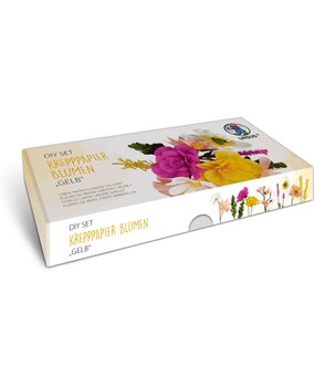 Ursus Crêpepapier Bloemen Set Geel (27030001F)