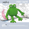 Hello Crafts Cheeky Chums Froggy Haakset (KC853) Hello Crafts Cheeky Chums Froggy Haakset (KC853)