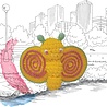 Hello Crafts Cheeky Chums Butterfly Haakset (KC855) Hello Crafts Cheeky Chums Butterfly Haakset (KC855)