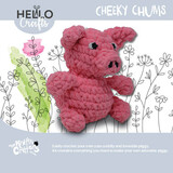 Hello Crafts Cheeky Chums Piggy Haakset (KC856)