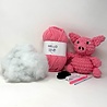 Hello Crafts Cheeky Chums Piggy Haakset (KC856) Hello Crafts Cheeky Chums Piggy Haakset (KC856)