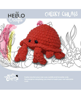 Hello Crafts Cheeky Chums Crab Haakset (KC860)