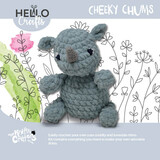Hello Crafts Cheeky Chums Rhino Haakset (KC861)