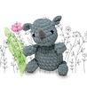 Hello Crafts Cheeky Chums Rhino Haakset (KC861) Hello Crafts Cheeky Chums Rhino Haakset (KC861)