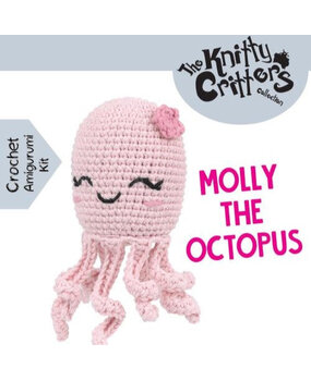 Hello Crafts Pouch Pals Molly The Octopus Haakset (KC870)