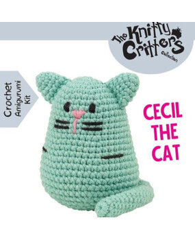 Hello Crafts Pouch Pals Cecil The Cat Haakset (KC876) Hello Crafts Pouch Pals Cecil The Cat Haakset (KC876)