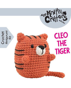 Hello Crafts Pouch Pals Cleo The Tiger Haakset (KC878)