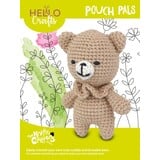 Hello Crafts Pouch Pals Eddy The Bear Haakset (KC783)