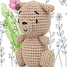 Hello Crafts Pouch Pals Jimmy The Dog Haakset (KC784) Hello Crafts Pouch Pals Jimmy The Dog Haakset (KC784)