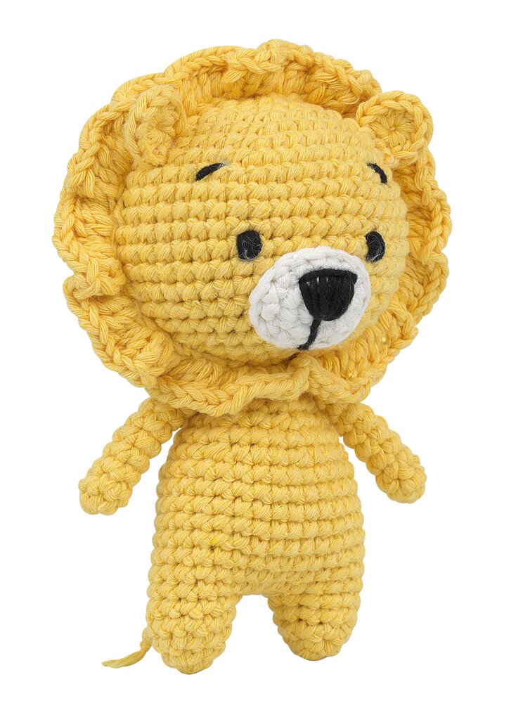 Hello Crafts Pouch Pals Leo The Lion Haakset (KC785) Hello Crafts Pouch Pals Leo The Lion Haakset (KC785)