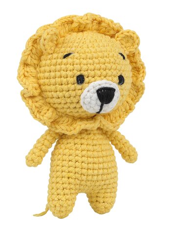 Hello Crafts Pouch Pals Leo The Lion Haakset (KC785) Hello Crafts Pouch Pals Leo The Lion Haakset (KC785)