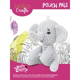 Hello Crafts Pouch Pals Ross The Elephant Haakset (KC790)