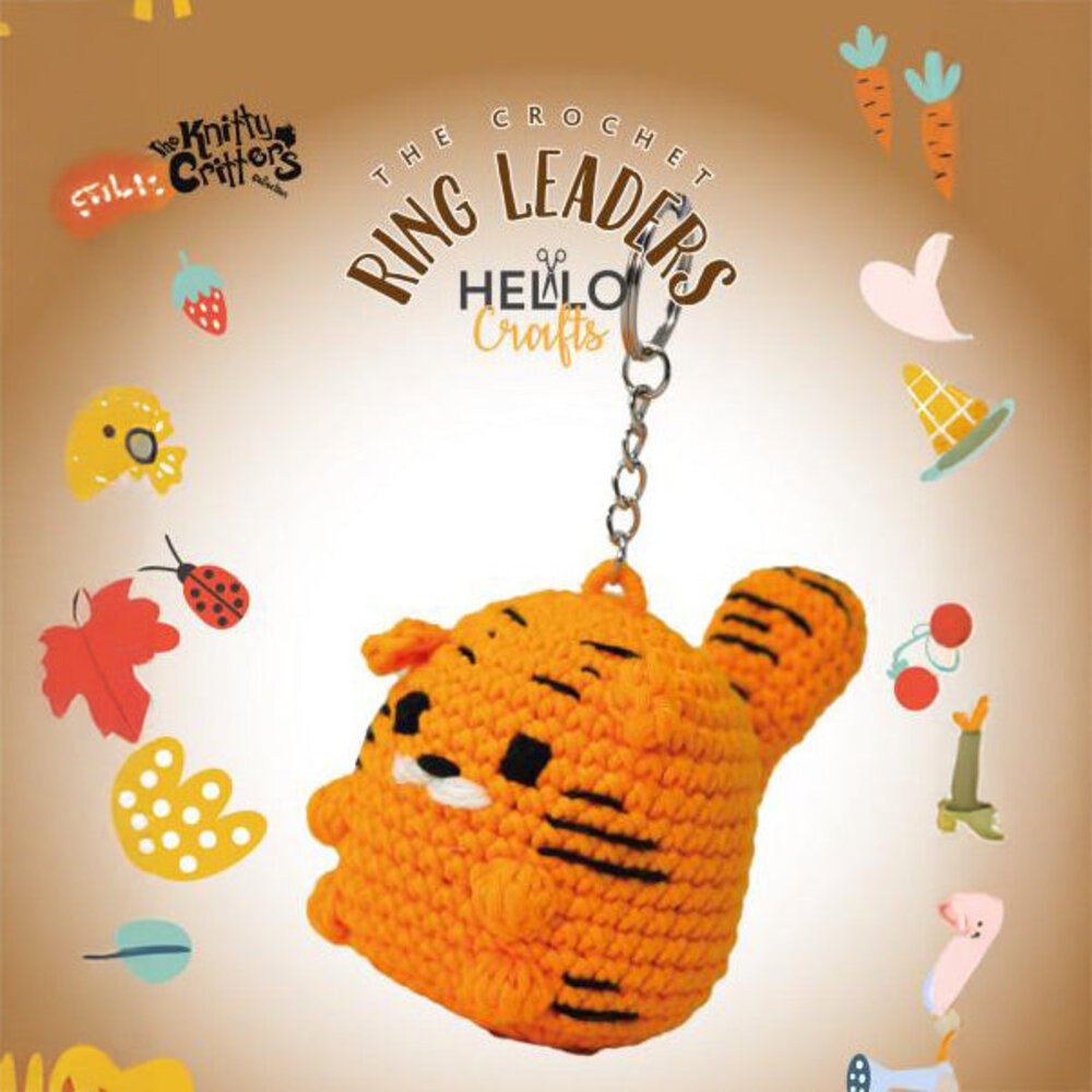 Hello Crafts Ring Leaders Tiger Haakset (ZN006) Hello Crafts Ring Leaders Tiger Haakset (ZN006)