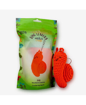 Hello Crafts Ring Leaders Snail Haakset (ZN018) Hello Crafts Ring Leaders Snail Haakset (ZN018)