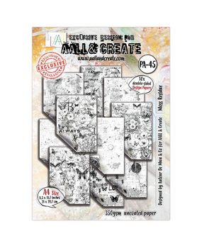AALL and Create Design Paper A4 Moss Residue (AALL-PA-045) AALL and Create Design Paper A4 Moss Residue (AALL-PA-045)