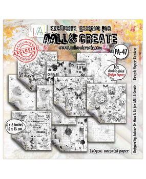 AALL and Create Design Paper 6x6 Inch Graph Paper Garden (AALL-PA-047) AALL and Create Design Paper 6x6 Inch Graph Paper Garden (AALL-PA-047)