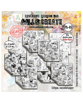 AALL and Create Design Paper 12x12 Inch Speckled Vellum (AALL-PA-048) AALL and Create Design Paper 12x12 Inch Speckled Vellum (AALL-PA-048)
