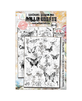 AALL and Create Rub-Ons A5 Lyrical Traces (AALL-RO-018) AALL and Create Rub-Ons A5 Lyrical Traces (AALL-RO-018)