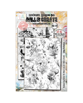 AALL and Create Rub-Ons A5 Edgy Botanica (AALL-RO-019) AALL and Create Rub-Ons A5 Edgy Botanica (AALL-RO-019)