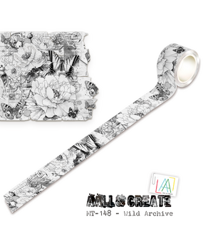 AALL and Create Layer it Up! Washi Tape 25mm Wild Archive (AALL-MT-148) AALL and Create Layer it Up! Washi Tape 25mm Wild Archive (AALL-MT-148)