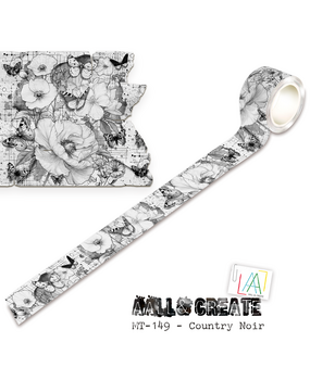 AALL and Create Layer it Up! Washi Tape 25mm Country Noir (AALL-MT-149) AALL and Create Layer it Up! Washi Tape 25mm Country Noir (AALL-MT-149)