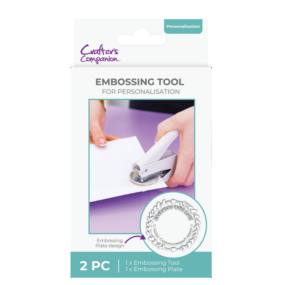 Crafter's Companion PRE-ORDER Embossing Tool & Press Plate (CC-TOOL-EMBPRE) Crafter's Companion PRE-ORDER Embossing Tool & Press Plate (CC-TOOL-EMBPRE)
