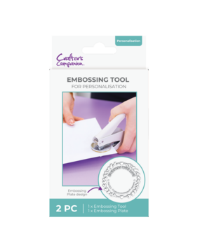 Crafter's Companion PRE-ORDER Embossing Tool & Press Plate (CC-TOOL-EMBPRE) Crafter's Companion PRE-ORDER Embossing Tool & Press Plate (CC-TOOL-EMBPRE)