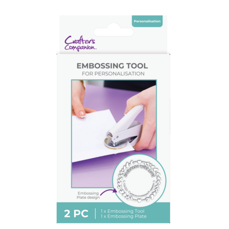 Crafter's Companion PRE-ORDER Embossing Tool & Press Plate (CC-TOOL-EMBPRE) Crafter's Companion PRE-ORDER Embossing Tool & Press Plate (CC-TOOL-EMBPRE)