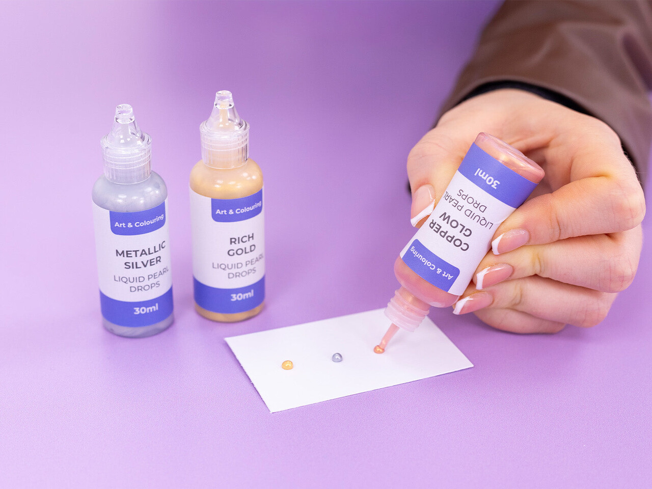 Crafter's Companion PRE-ORDER Pearl Drops Pearl Glamour (CC-PDROP-GLA) Crafter's Companion PRE-ORDER Pearl Drops Pearl Glamour (CC-PDROP-GLA)