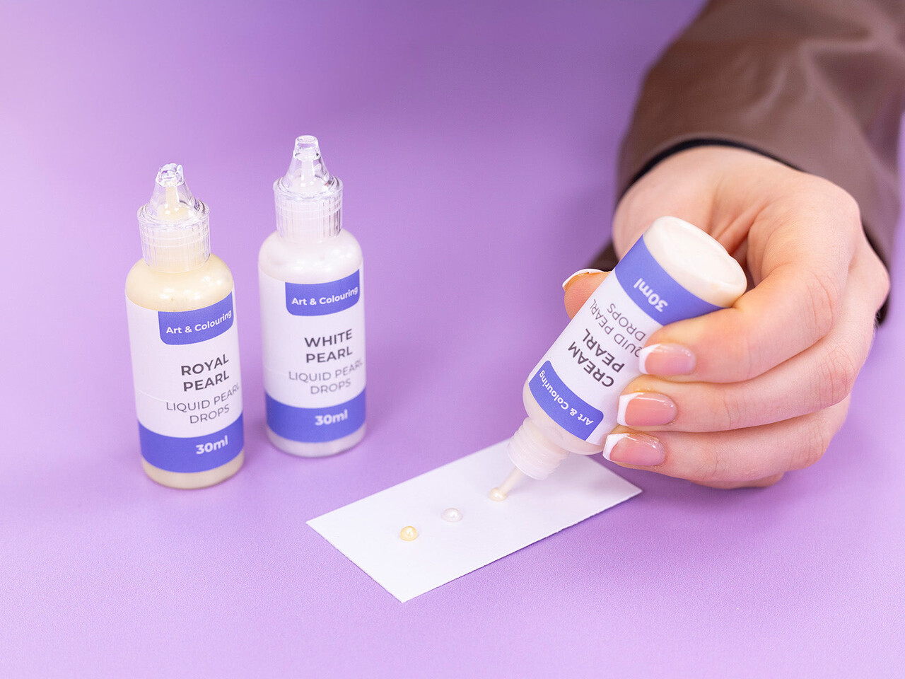 Crafter's Companion PRE-ORDER Pearl Drops Pearl Tones (CC-PDROP-PEA) Crafter's Companion PRE-ORDER Pearl Drops Pearl Tones (CC-PDROP-PEA)