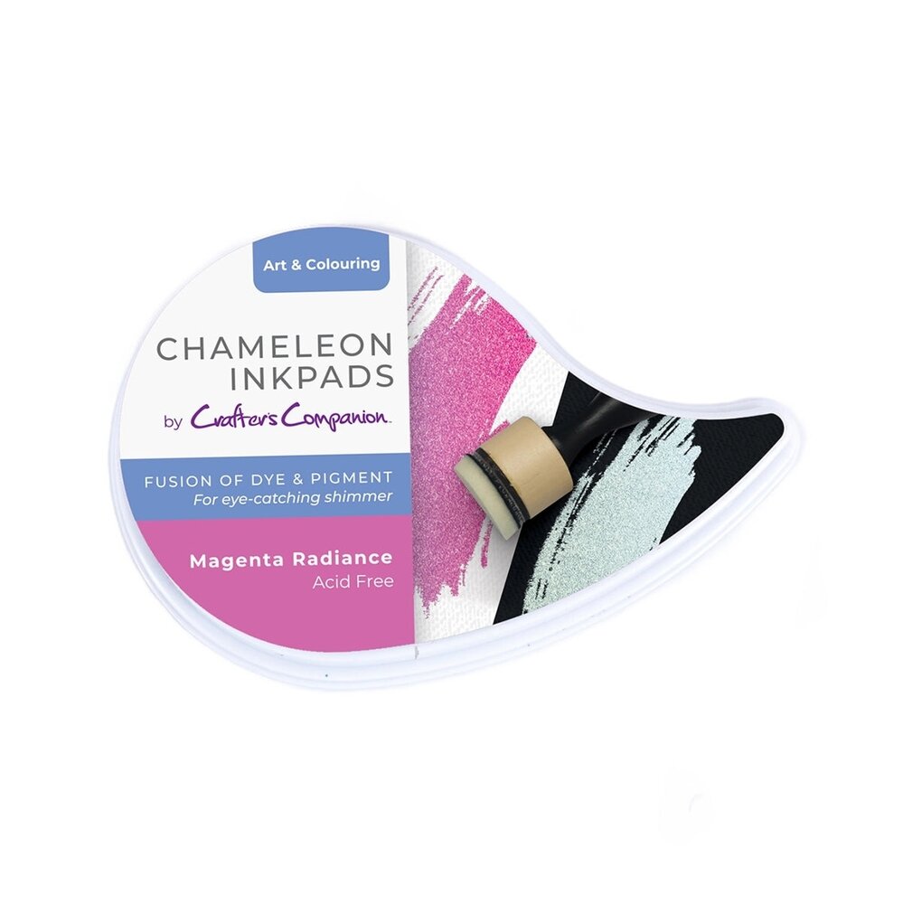 Crafter's Companion PRE-ORDER Chameleon Ink Pad Magenta Radiance (CC-IP-CMEL-MAGR) Crafter's Companion PRE-ORDER Chameleon Ink Pad Magenta Radiance (CC-IP-CMEL-MAGR)