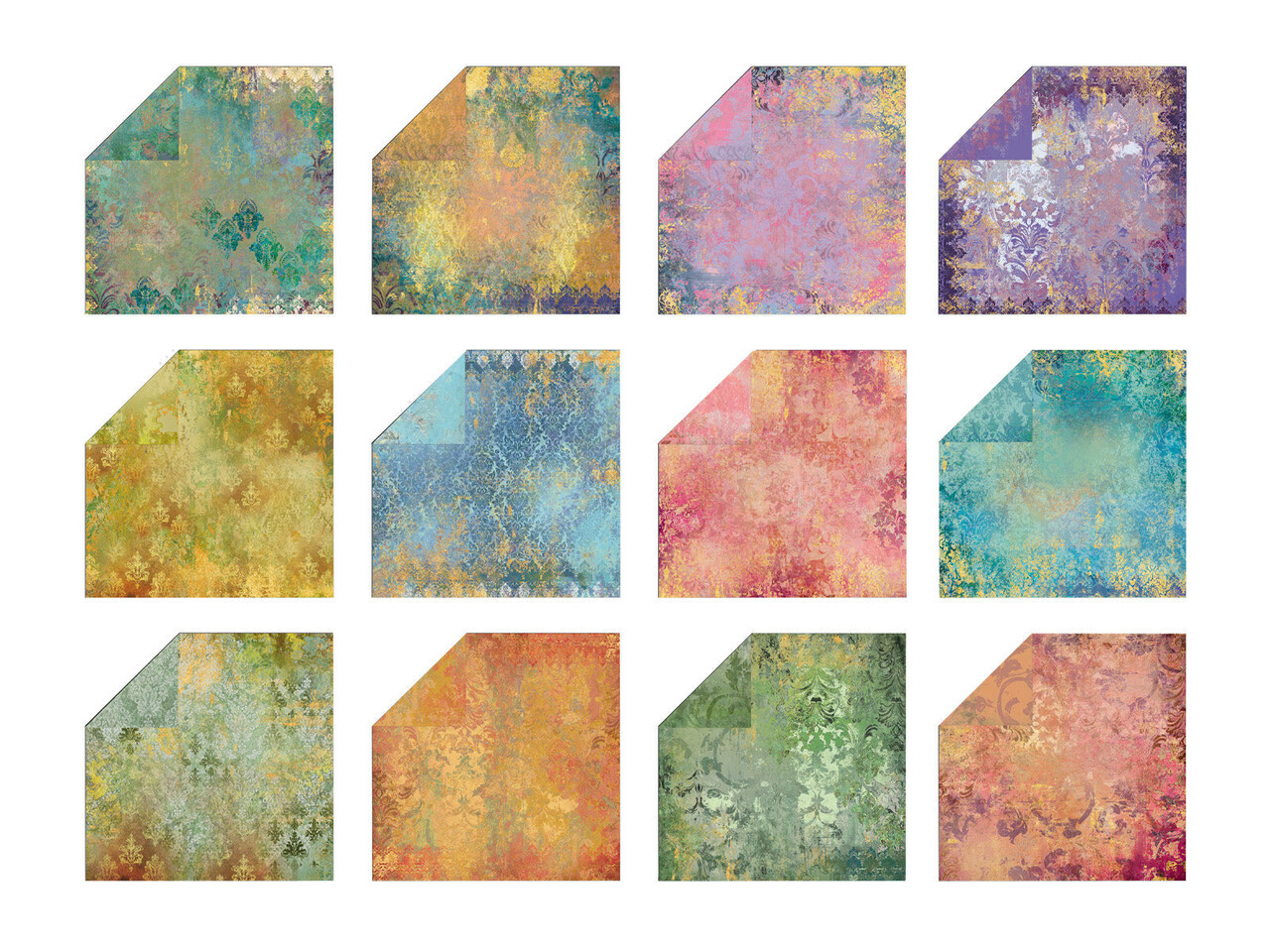 Crafter's Companion PRE-ORDER Light Distressed Damask 12x12 Inch Paper Pad (CC-PAD12-LDDA) Crafter's Companion PRE-ORDER Light Distressed Damask 12x12 Inch Paper Pad (CC-PAD12-LDDA)