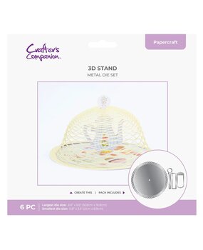 Crafter's Companion PRE-ORDER Cake Stand Dies (CC-MD-3DSTAN) Crafter's Companion PRE-ORDER Cake Stand Dies (CC-MD-3DSTAN)
