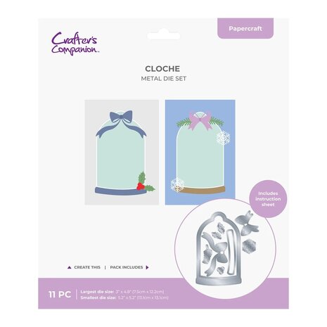 Crafter's Companion PRE-ORDER Cloche Dies (CC-MD-CLO) Crafter's Companion PRE-ORDER Cloche Dies (CC-MD-CLO)