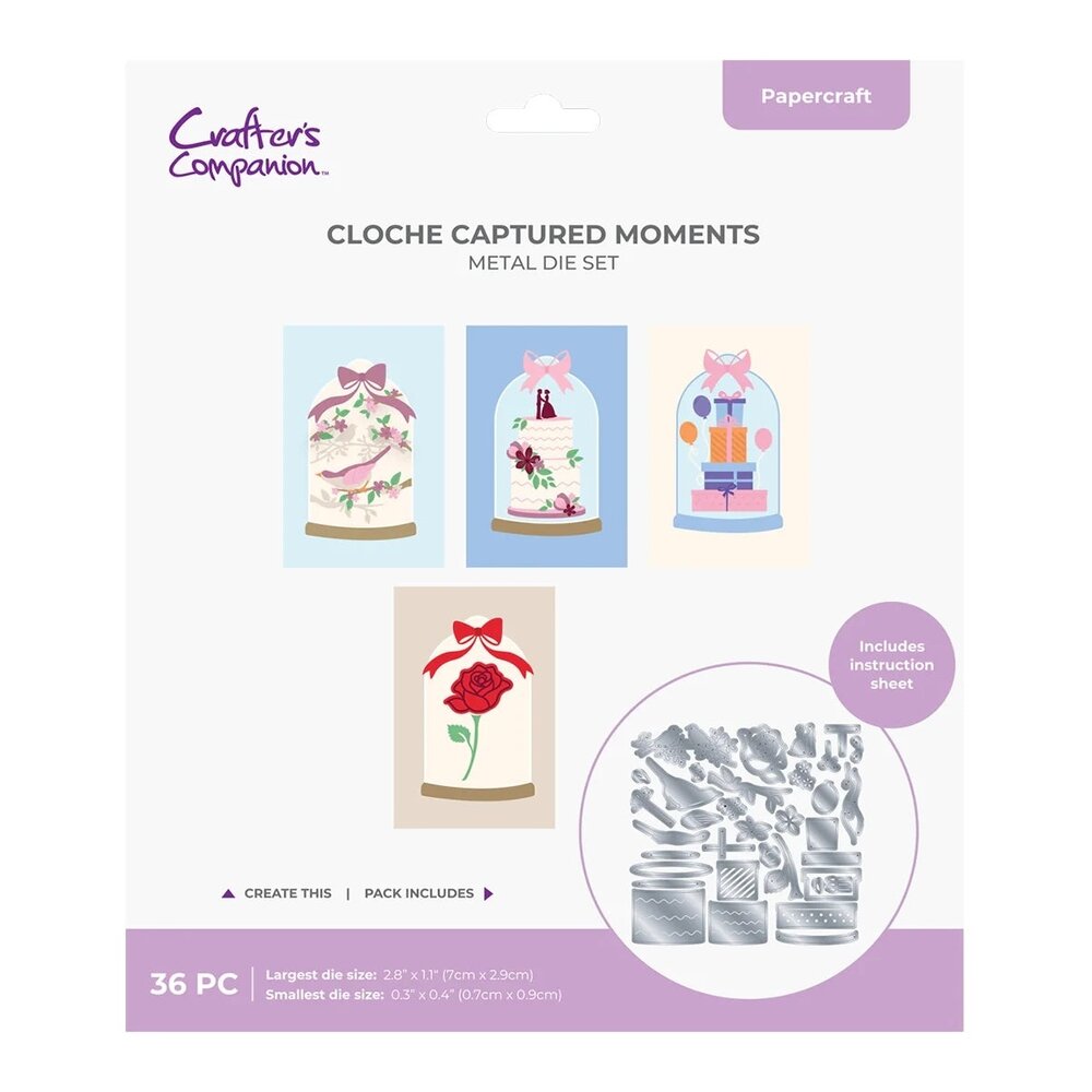 Crafter's Companion PRE-ORDER Cloche Captured Moments Dies (CC-MD-CLO-CMOM) Crafter's Companion PRE-ORDER Cloche Captured Moments Dies (CC-MD-CLO-CMOM)