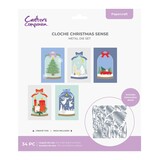 Crafter's Companion PRE-ORDER Cloche Christmas Sense Dies (CC-MD-CLO-XMA)