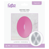 Crafter's Companion PRE-ORDER Oval 8 Inch Dies (CC-MD-ELE-8OVAL)