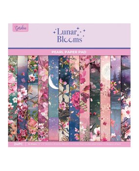 Crafter's Companion PRE-ORDER Lunar Blooms 12x12 Inch Paper Pad (NG-LB-PAD12)