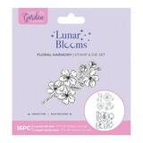Crafter's Companion PRE-ORDER Lunar Bloom Stamp & Die Floral Harmony (NG-LB-STD-FLHAR) Crafter's Companion PRE-ORDER Lunar Bloom Stamp & Die Floral Harmony (NG-LB-STD-FLHAR)
