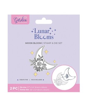 Crafter's Companion PRE-ORDER Lunar Bloom Stamp & Die Moon Bloom (NG-LB-STD-MBLO) Crafter's Companion PRE-ORDER Lunar Bloom Stamp & Die Moon Bloom (NG-LB-STD-MBLO)